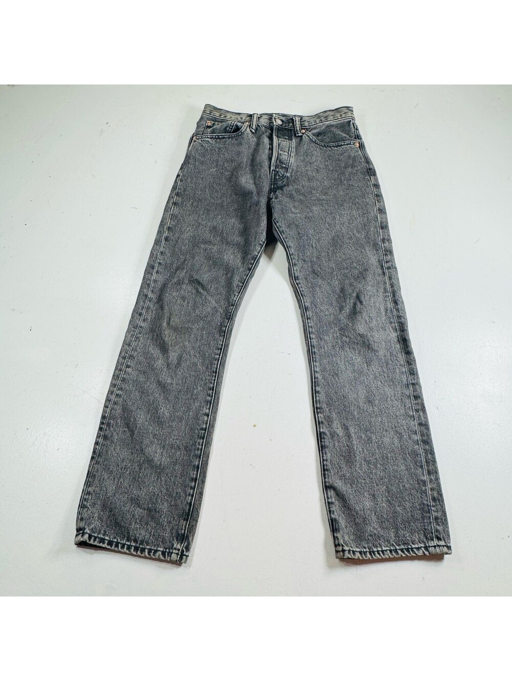 Gap Original Fit Jeans Gray Wash Denim Button Fly Men’s Size 28x30